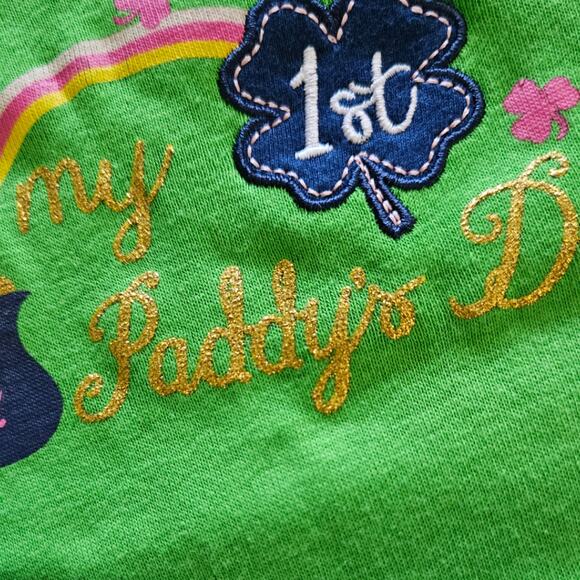 Koala Kids St Patricak's Day Outfit New sz 0-3M - Picture 2 of 4